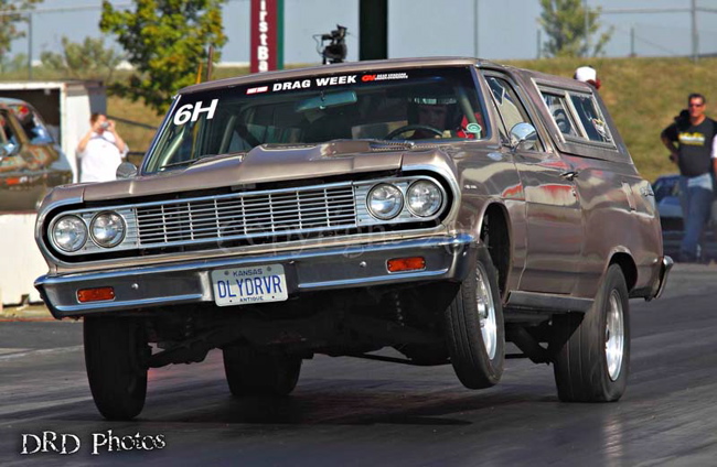 Hot Rod Drag Week Chevelle Wheelstand